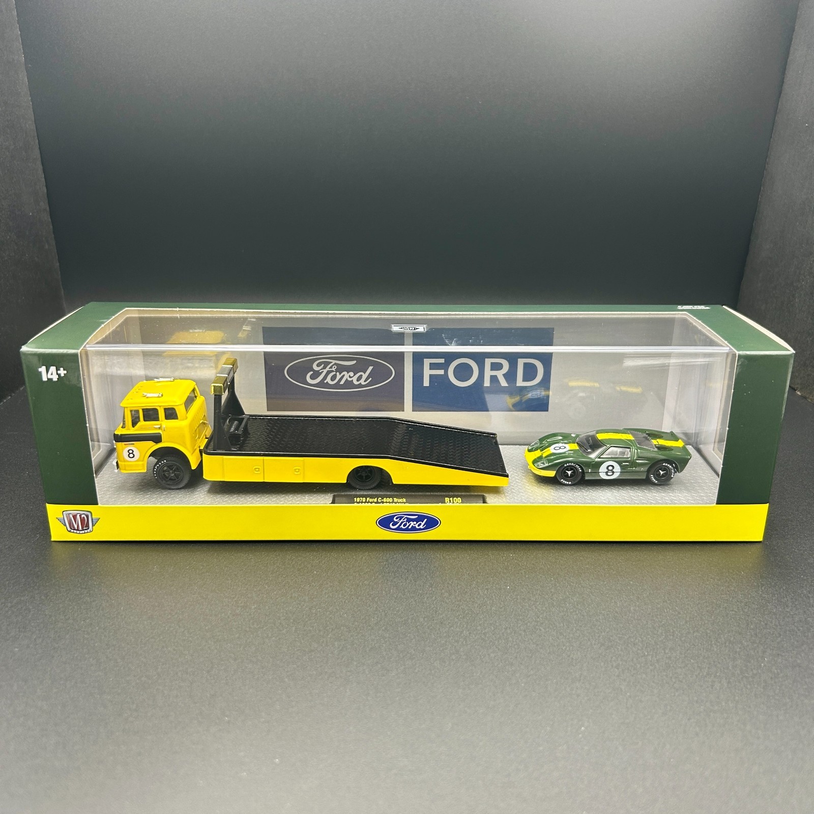 M2 Machines Haulers 1970 Ford C-600 Truck & 1966 Ford GT40 MK2