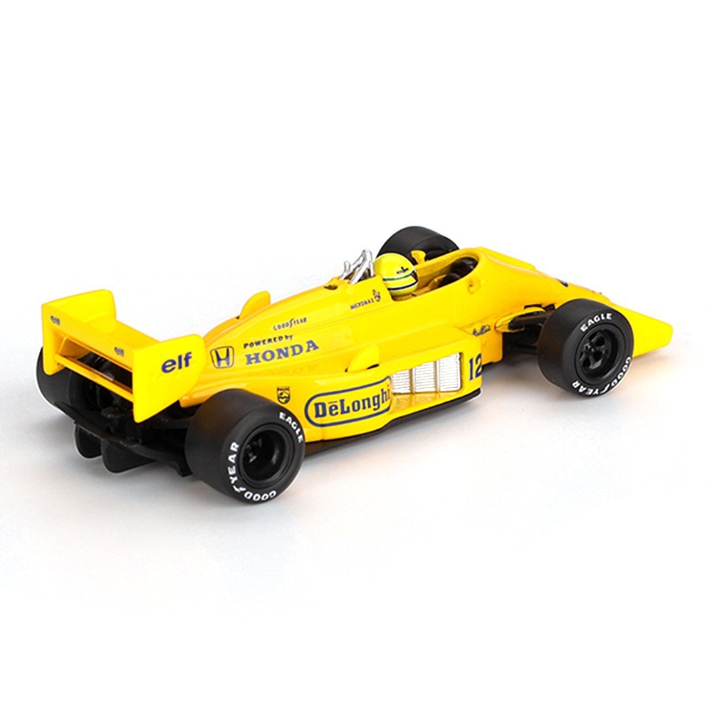 Mini GT 1:64 Lotus 99T #12 Ayrton Senna 1987 Monaco Grand Prix Winner MGT01088