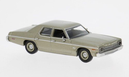 BREKINA 1974 DODGE MONACO GOLD HO 1/87 PLASTIC