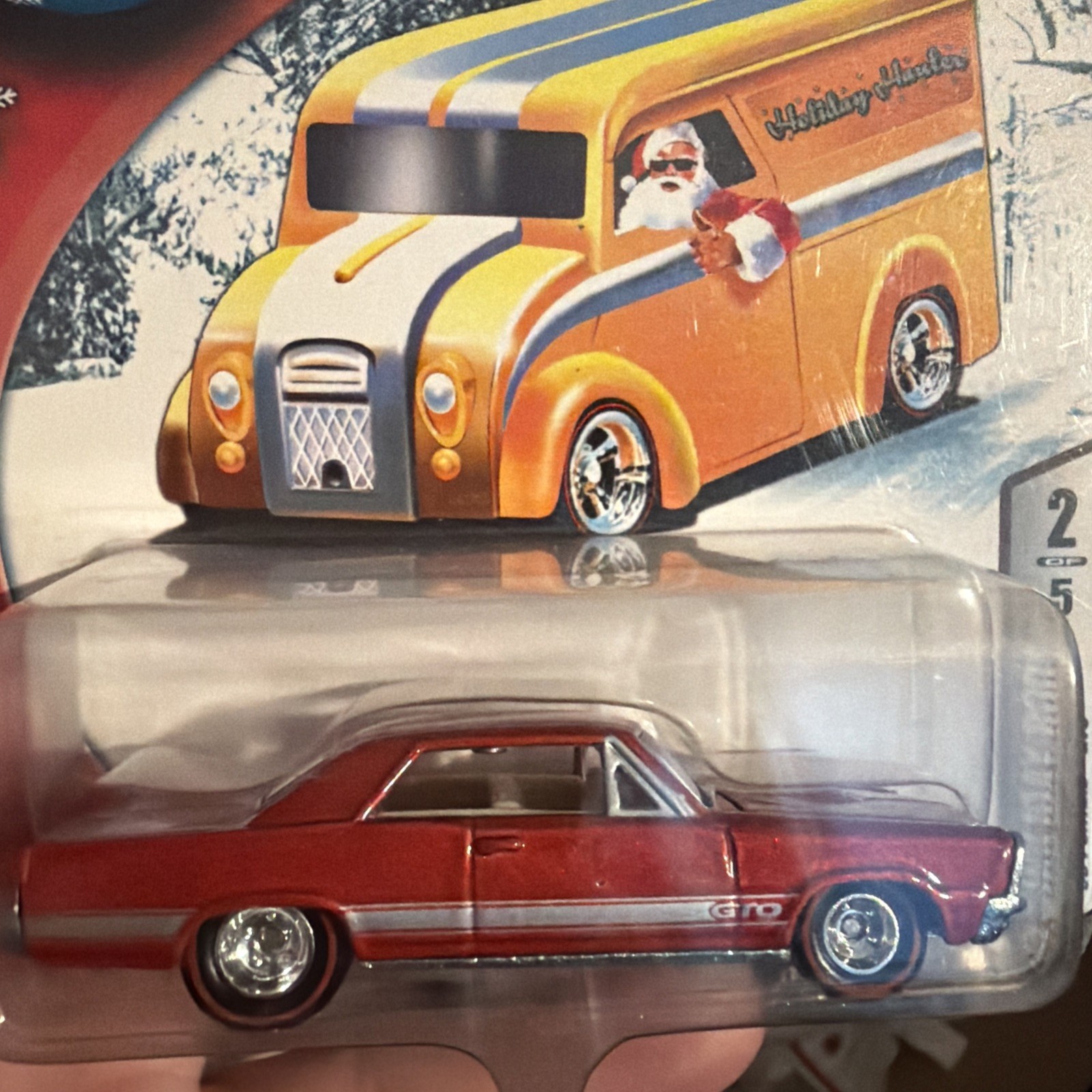 🎄1965 Pontiac GTO 🎄Christmas Holiday🌟Rods 1/64 Diecast🎄Limited Edition