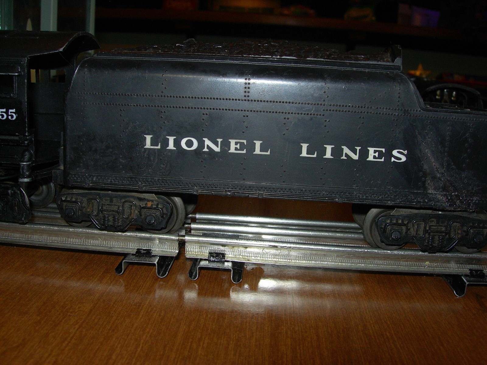 HERE IS A NICE LIONEL #2055 O/027 GAUGE 4-6-4 DIE-CAST “HUDSON” ENGINE/TENDER A1