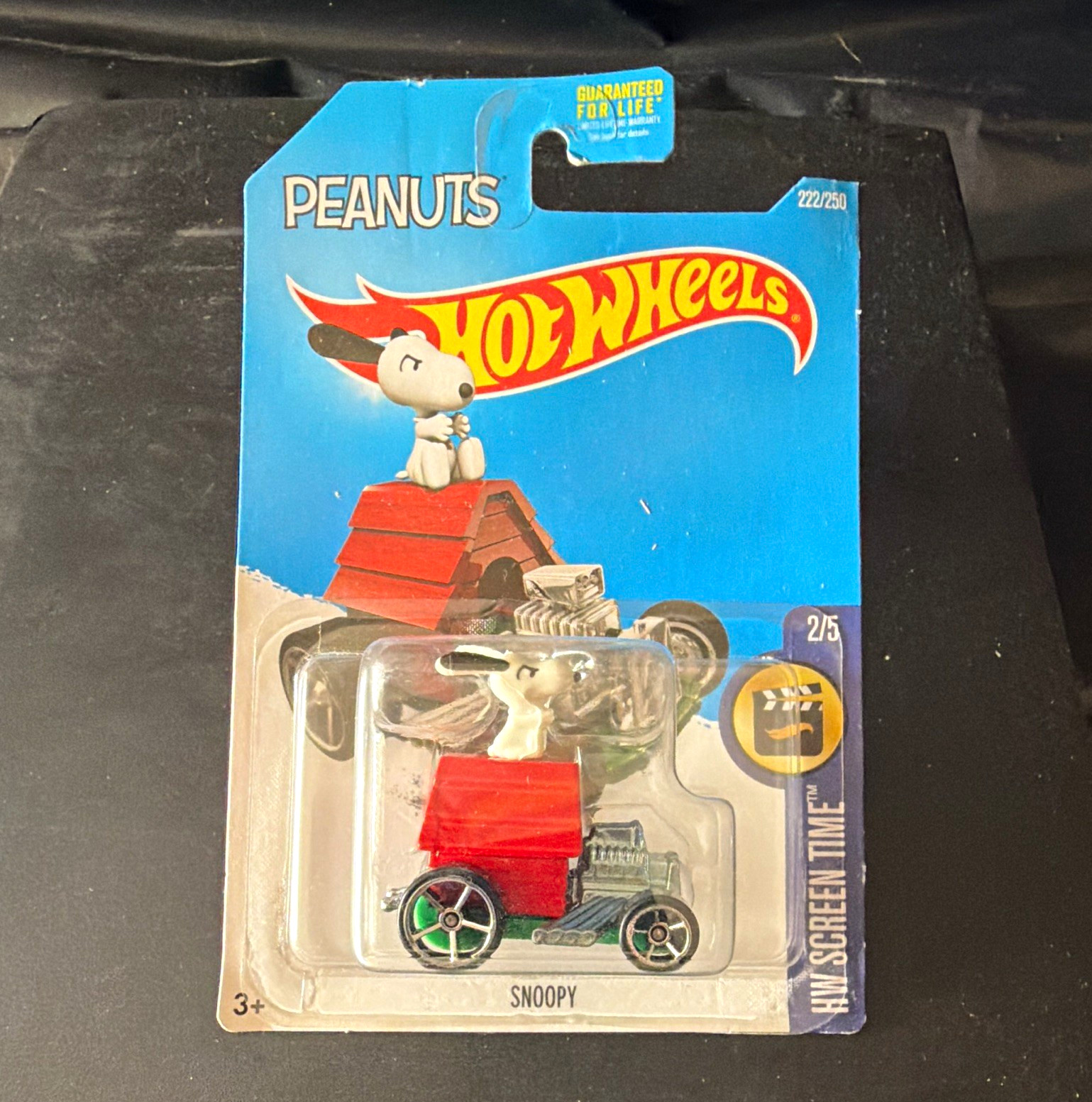 Hot Wheels HW Screen Time Peanuts Snoopy Car 1:64 Diecast 2015 Unopened