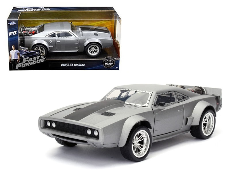 Dom’s Ice Charger “Fast & Furious” F8 Movie 1/24 Diecast Model Car by Jada