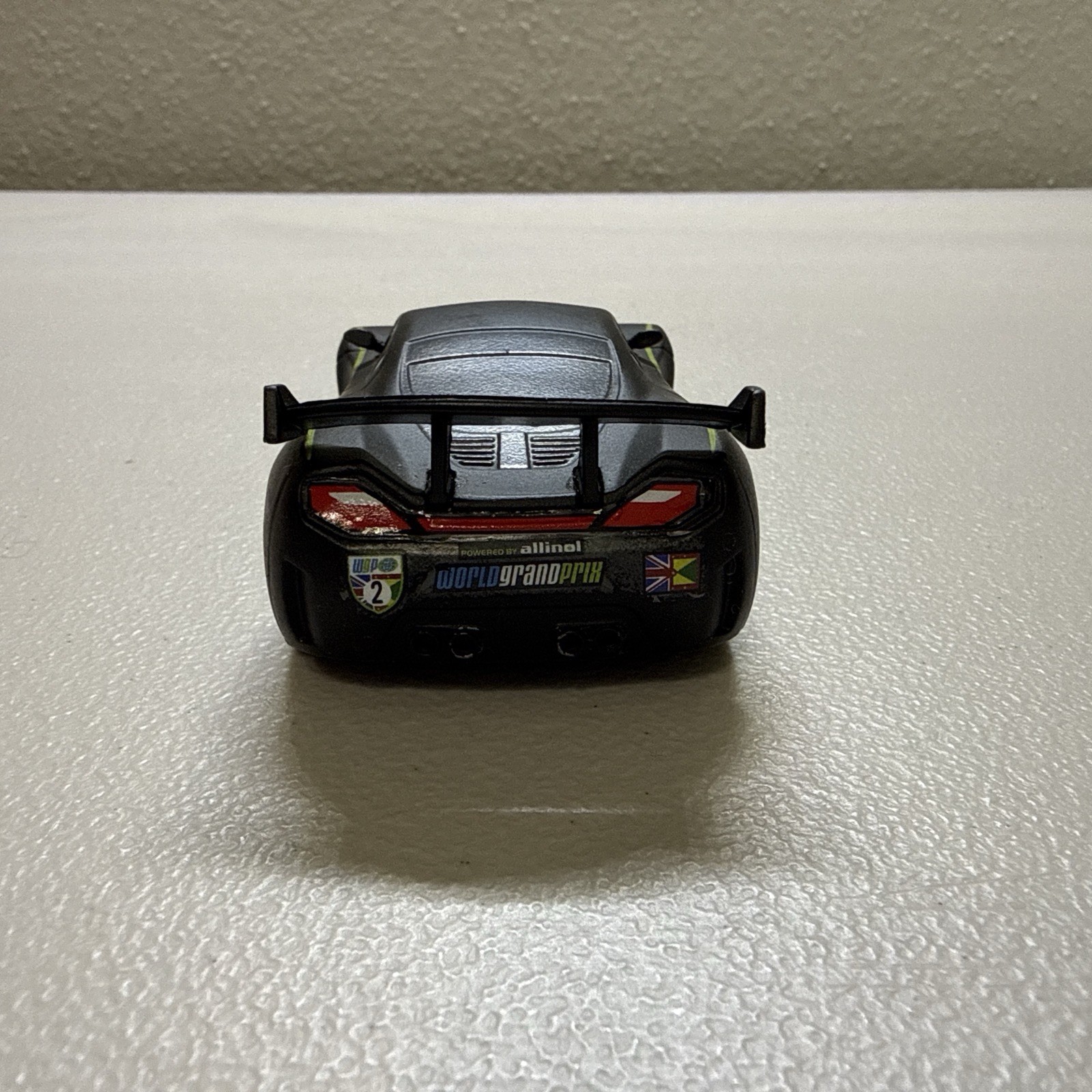 Disney Pixar Cars Lewis Hamilton Diecast Car Mattel Black And Yellow