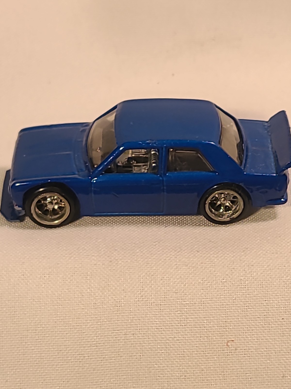 Hot Wheels Datsun 510 FULL CUSTOM CAR has Some paint Spots On Roof! Please Look