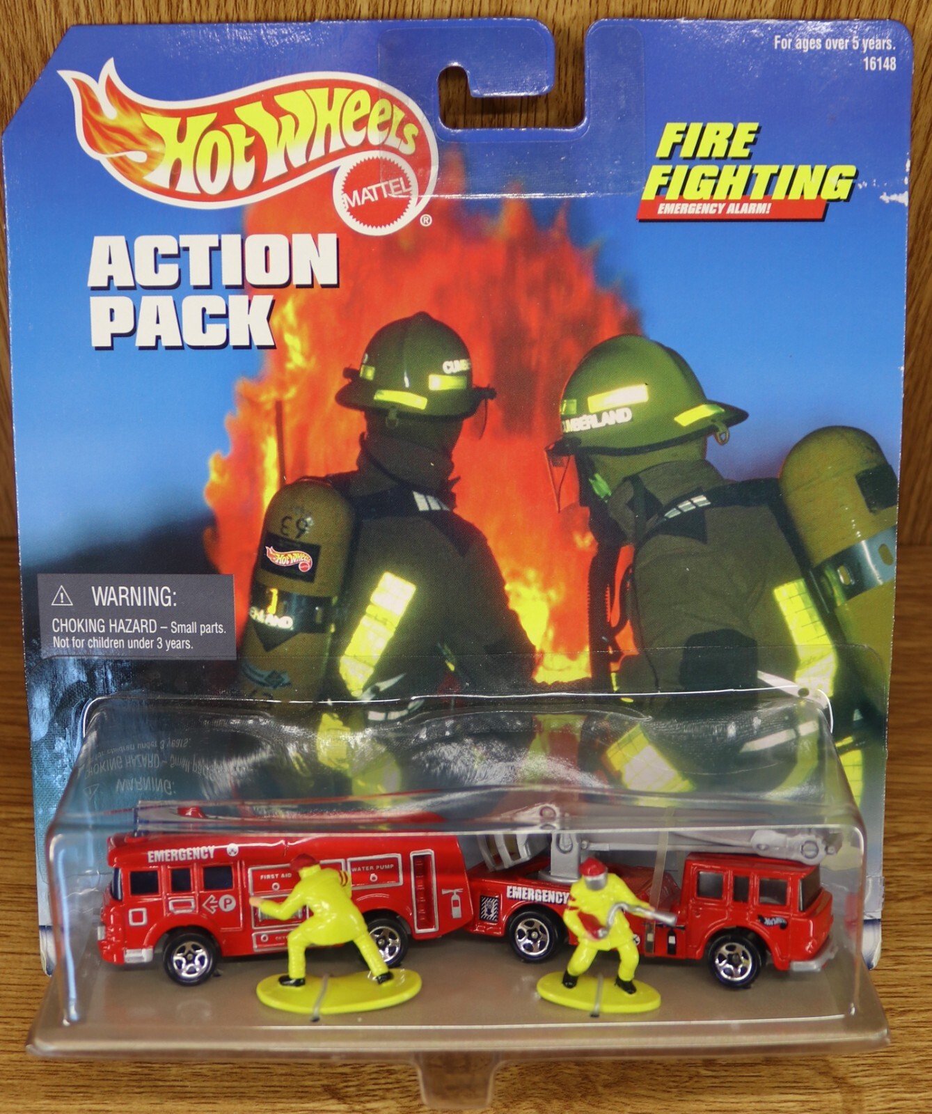HOT WHEELS ACTION PACK POLICE FIRE RESCUE New in box