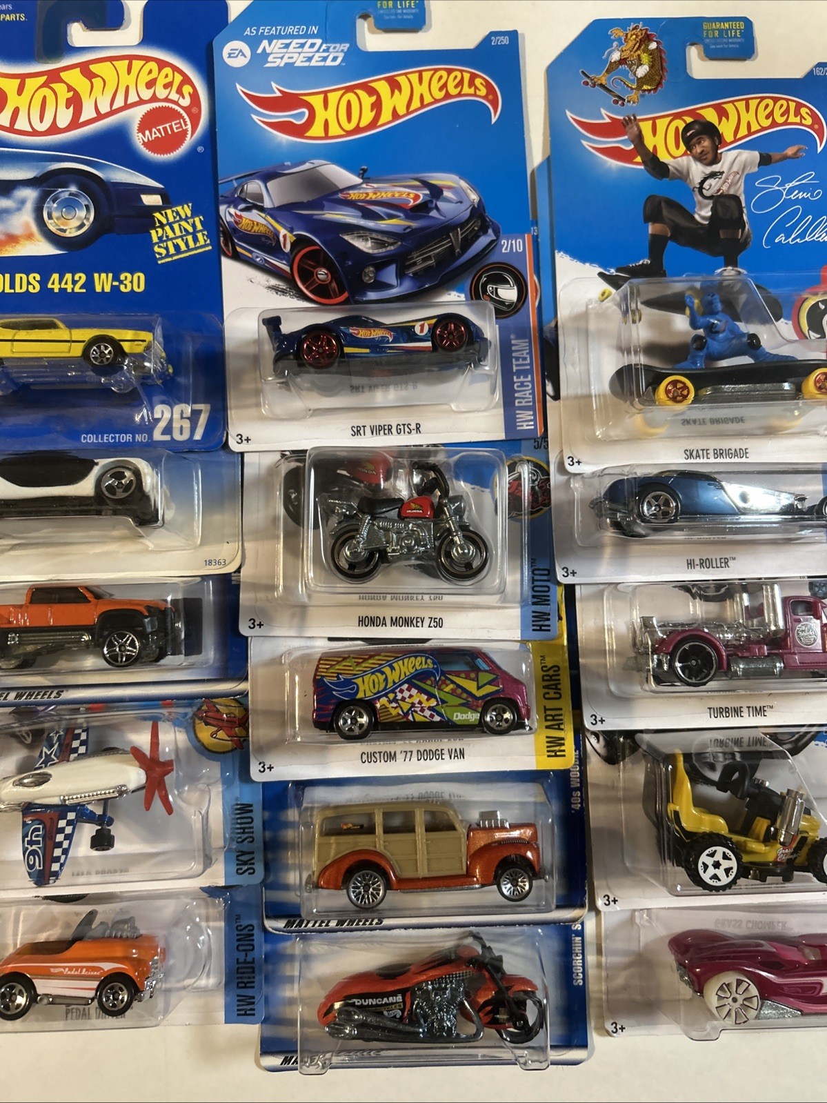Hot Wheels Lot Of 20 Cars- Various Years, Sets, Series And Models – Unopened