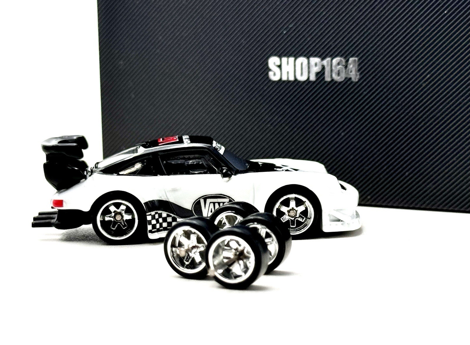 Wheels For Hot Wheels Porsche RWB Direct Fit 5x Sets Mixed Pack W/ rubber tires