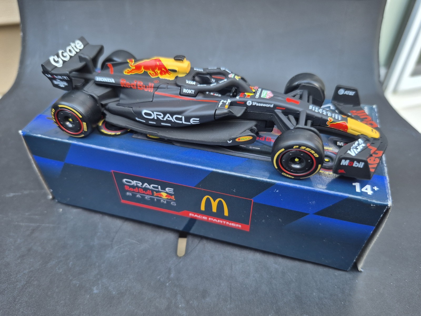 F1 Formula 1 Red Bull Racing McDonalds Brazil Max Verstappen 1/43 – USA SELLER