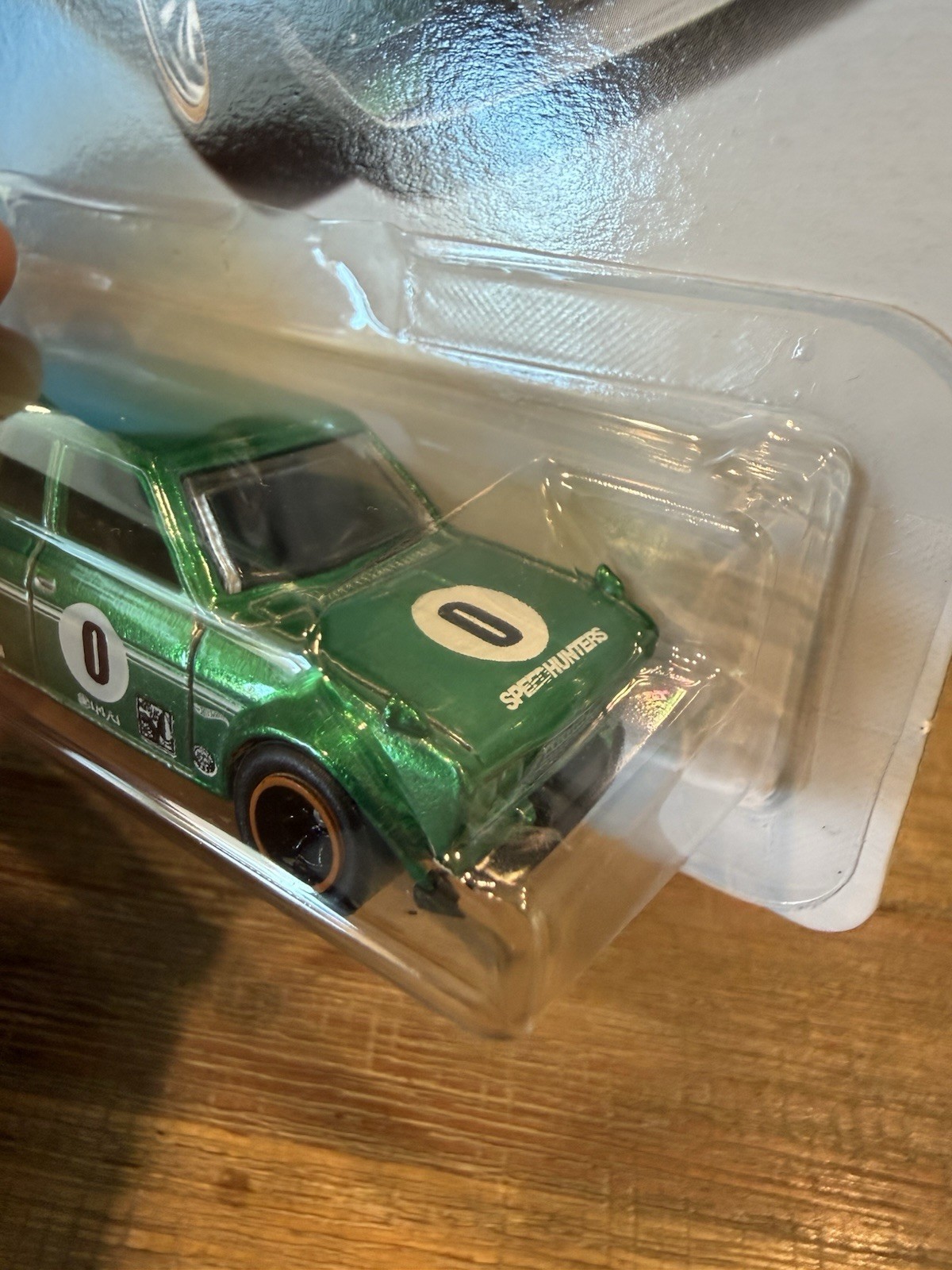 Hot Wheels ’71 DATSUN BLUEBIRD 510 WAGON 2018 LEGENDS TOUR GREEN – CRACK BLISTER