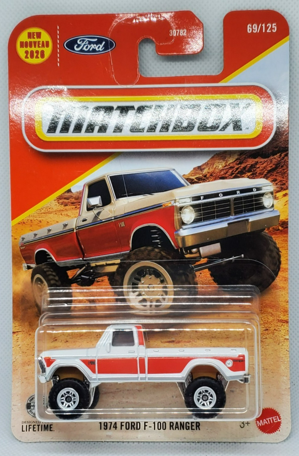 2026 Matchbox 1974 Ford F-100 Ranger Pickup Truck #69
