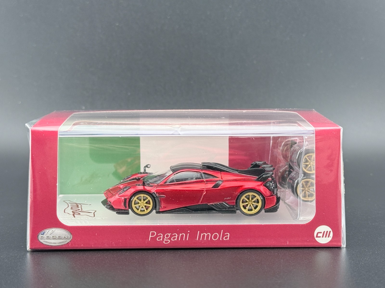 CM Model Pagani Imola – Metallic Red 1/64
