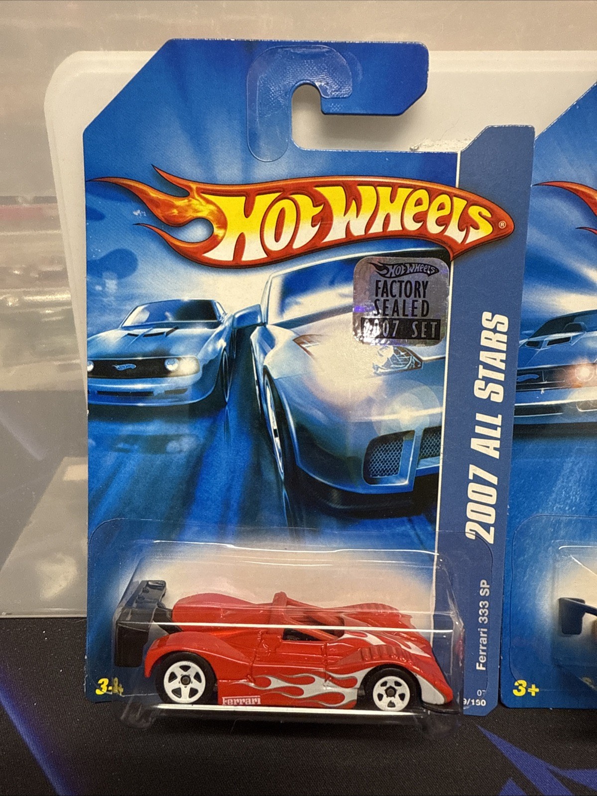 Hot Wheels 2007 All Stars Ferrari 333 SP Factory Sealed 1/500 🔥 Both Cars 🔥