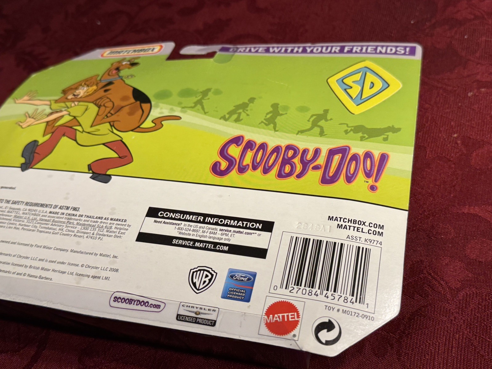 2008 MATCHBOX SCOOBY DOO 5-PACK DIECAST CARS SEALED GREAT VALUE FAST SHIPPING !!