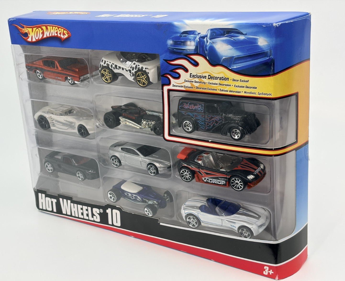 Hot Wheels 2008 10 Pack Exclusive Decorations Angila Panel Truck VHTF 1:64