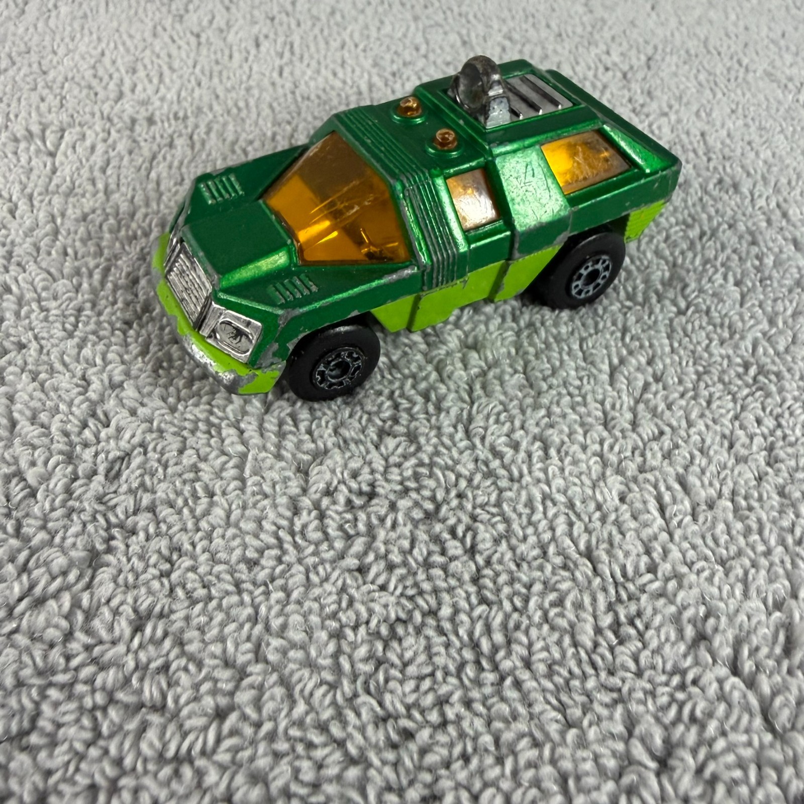 Matchbox 1975 Lesney SuperFast Planet Scout Green Car Truck England Lime Green