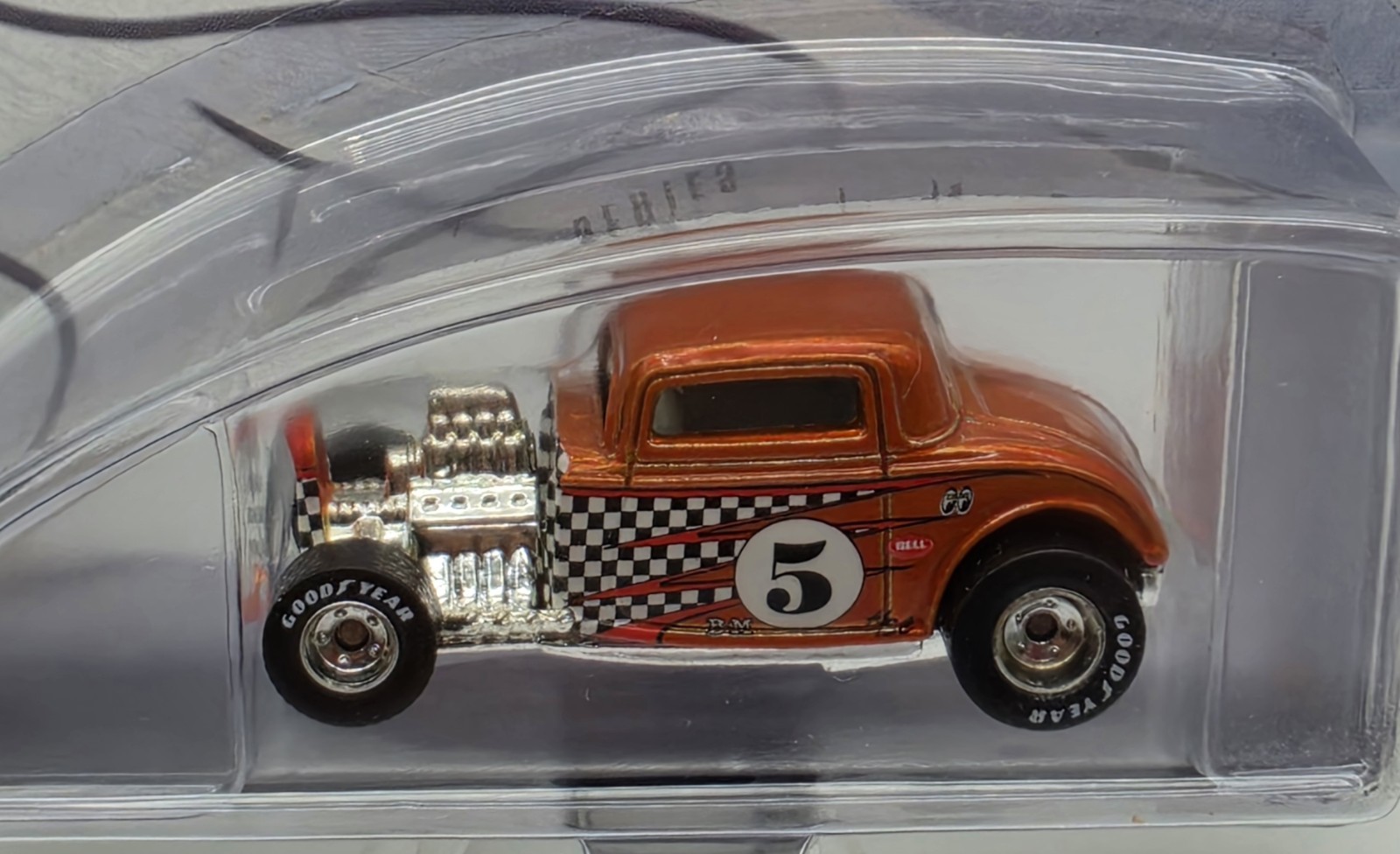 HOT WHEELS 100% PREFERRED ROD & CUSTOM MAGAZINE SERIES ’32 FORD #1/4 REAL RIDERS