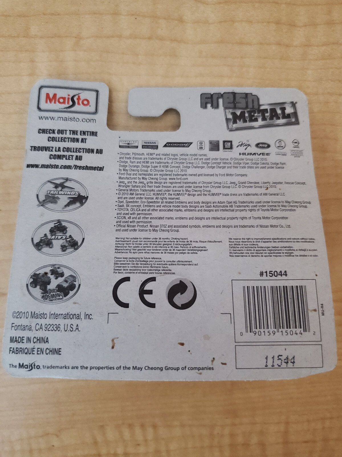 Maisto Fresh Metal Collection of Cars new in package (7 cars total)