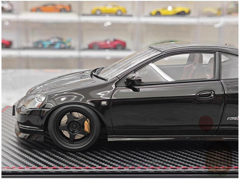 IG 1/18 Honda civic DC5 TYPE R Honda INTEGRA JDM Resin Car Model Diecast Gifts
