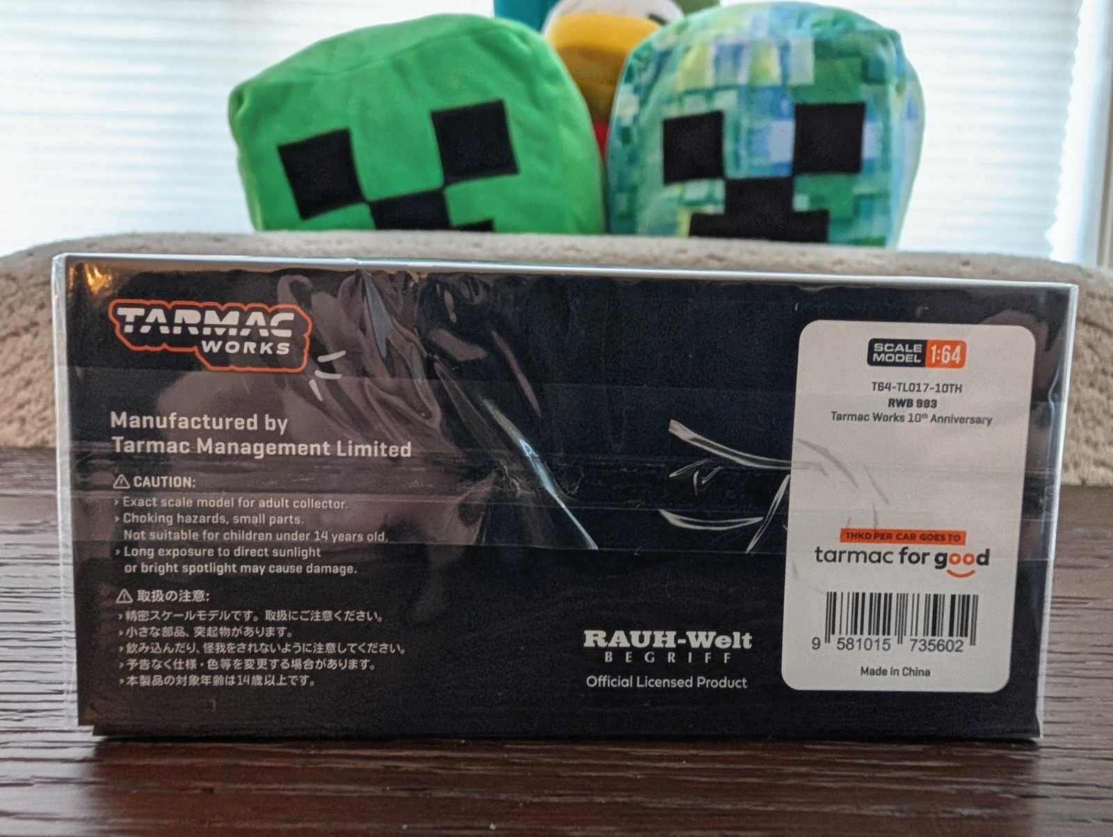 Tarmac Works 1:64 Porsche 911 RWB 993 Tarmac Works 10th Anniversary Blue