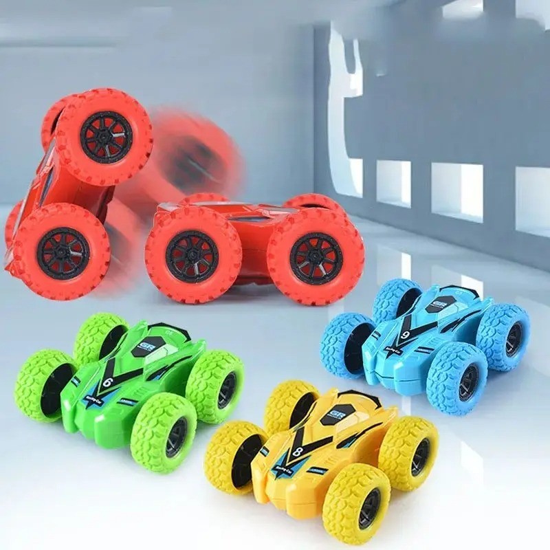 Double Sided Toy Car Inertia Off Road Vehicle Anti Collision Kids Toy