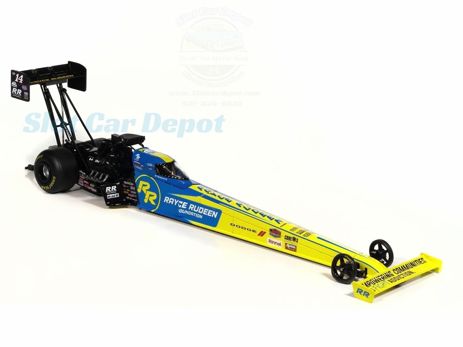 Auto World 2025 Tony Stewart Rayce Rudeen Dragster 1:24 Scale AWN052