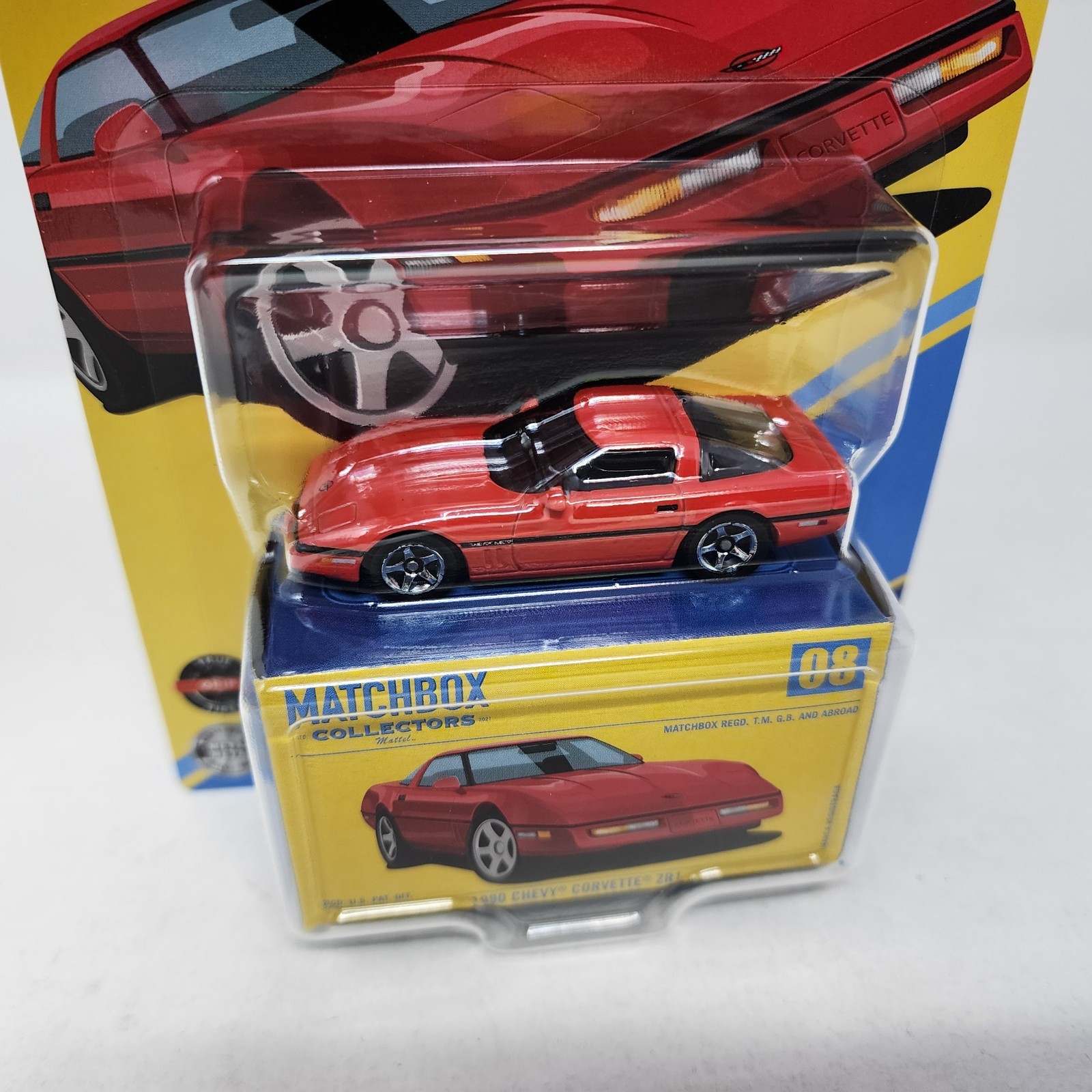 1990 Chevy Corvette ZR1 #8 * 2026 Matchbox Collectors Case F AH54