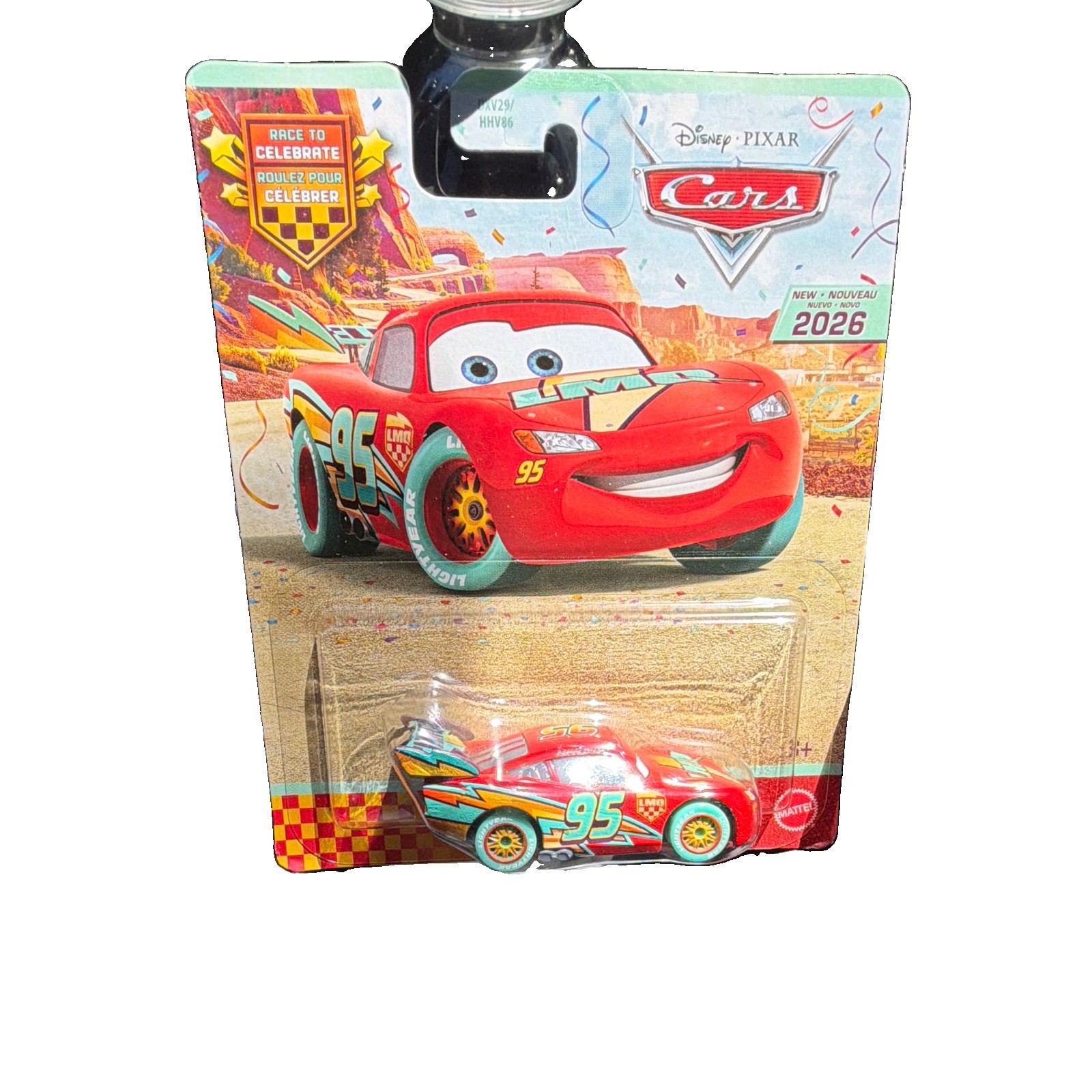 Mattel Disney Pixar Cars 2026 Lightning McQueen 1:55 Diecast Car Unopened