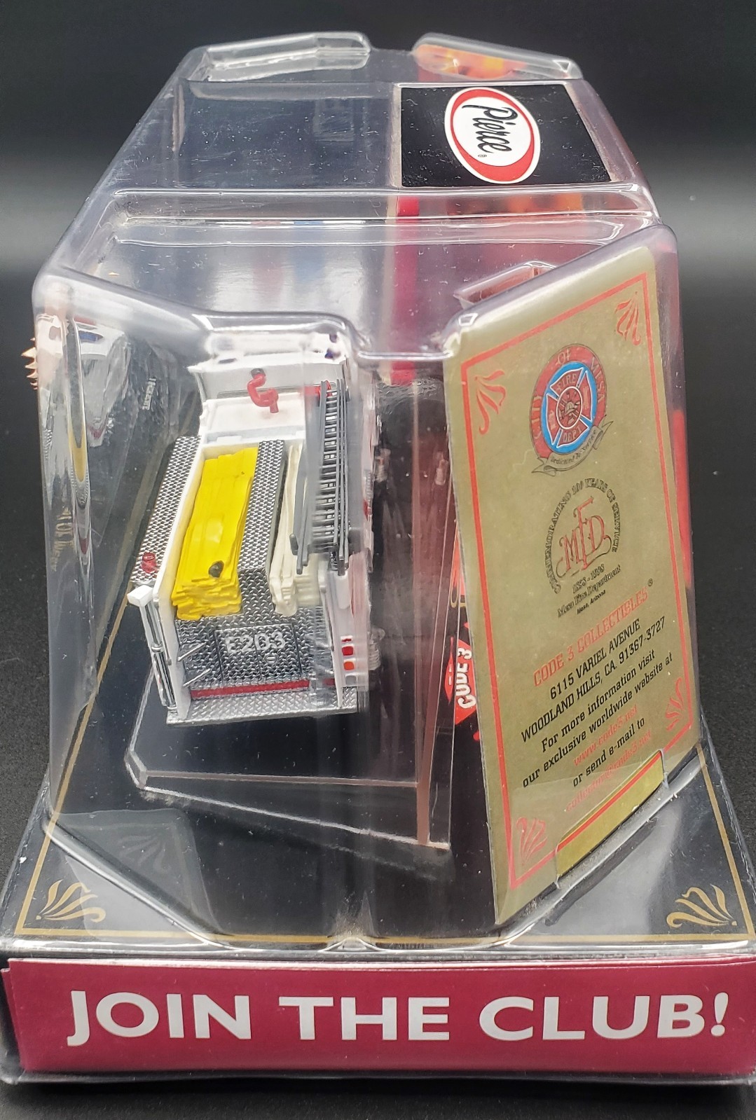 Code 3 Collectibles 1/64 Mesa Fire Dept. #12761 Pierce E203