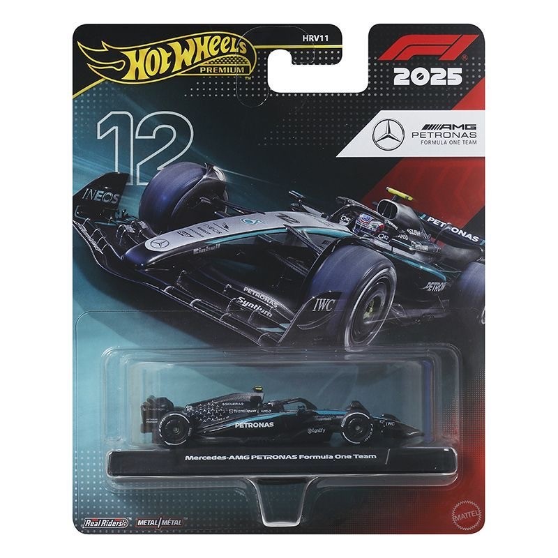 Hot Wheels 2025 F1 Mercedes W16 Open Wheel 1/64 Diecast Car HRV11 Ready to Ship