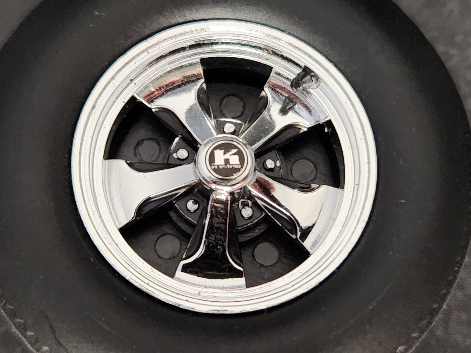 1/18 ACME Keystone Drag Wheel & Tire Set-A1806139W