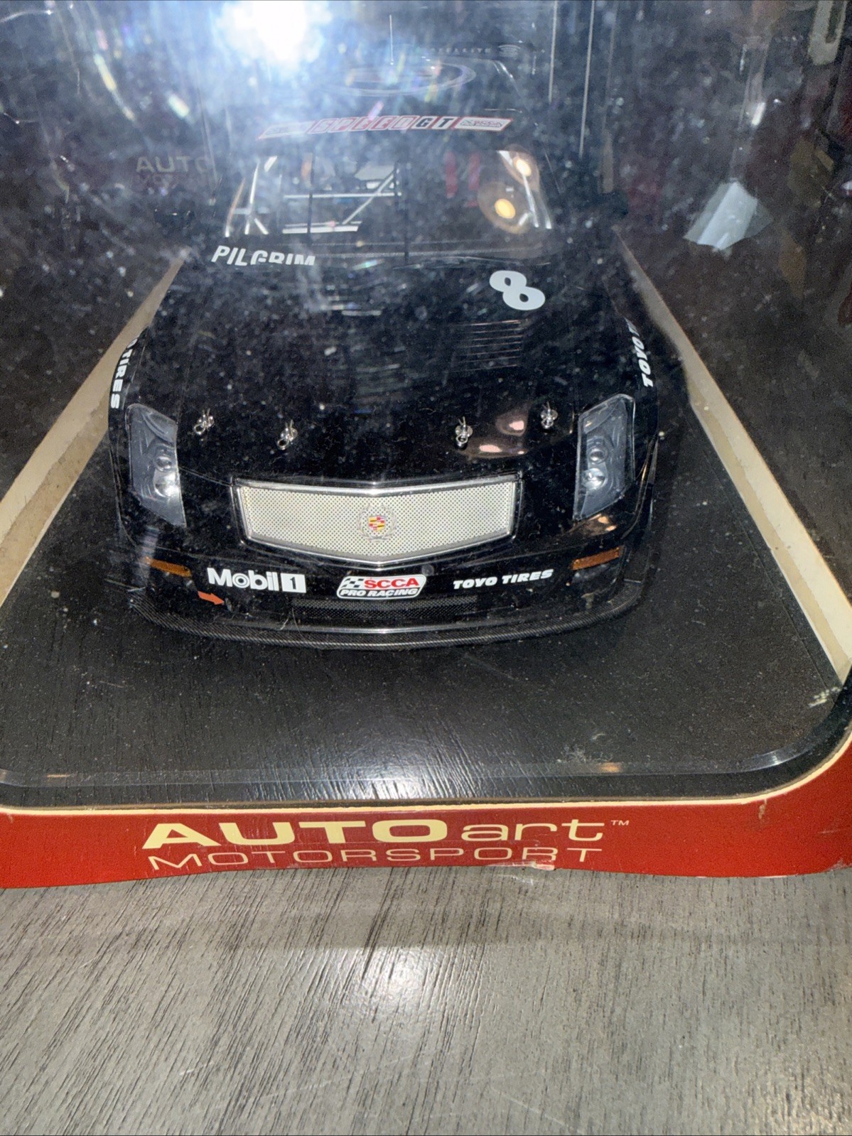 1/18 AutoArt Cadillac CTS-V SCCA World Challenge 2004 #8 Pilgrim BEAUTIFUL CAR