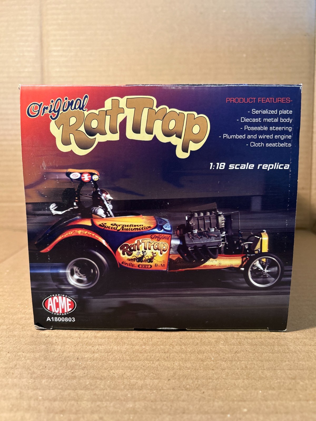 Rat Trap AA/Fuel Altered Dragster – 1:18 Scale ,,,,,,,,,,