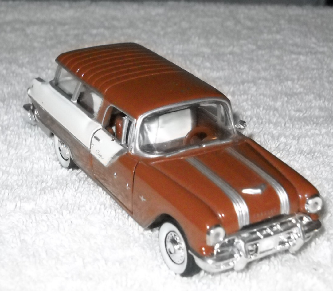 Road Champs 1997, 1955 Safari, Diecast, Please see the photos.