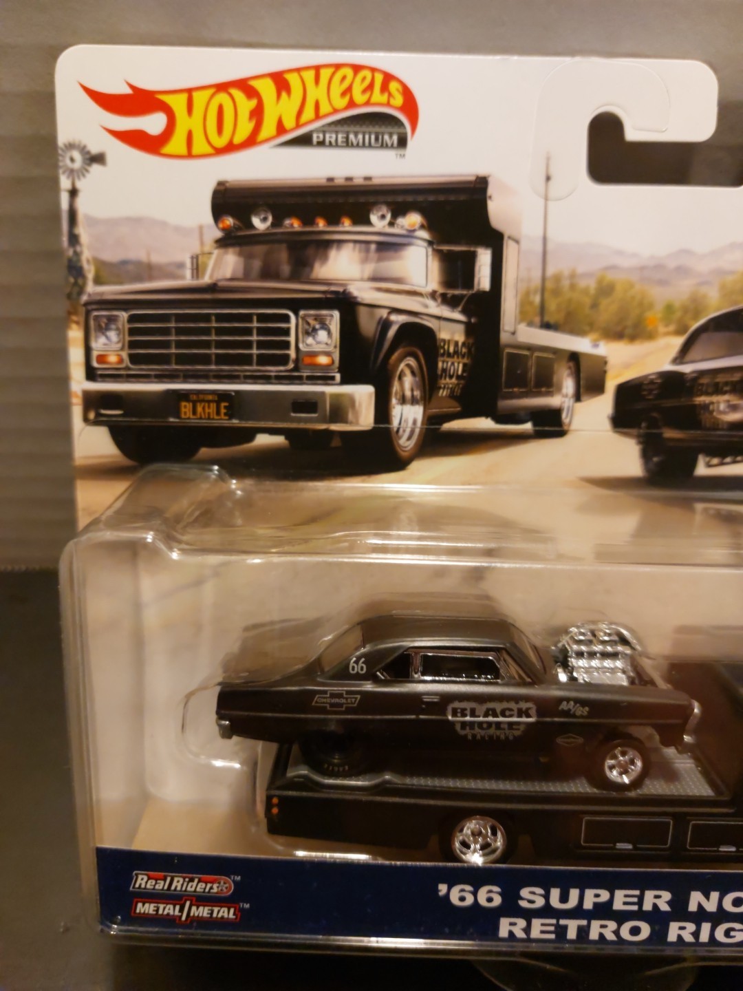 Hot Wheels Premium Car Culture Team Transport ’66 Super Nova Retro Rig #7 Nice!