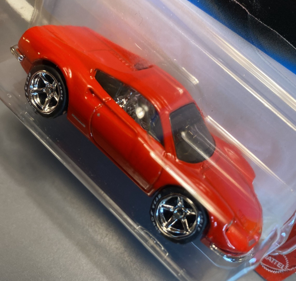 Hot Wheels Ferrari Dino 206GT Red CUSTOM Super Real Riders Wheel Swap