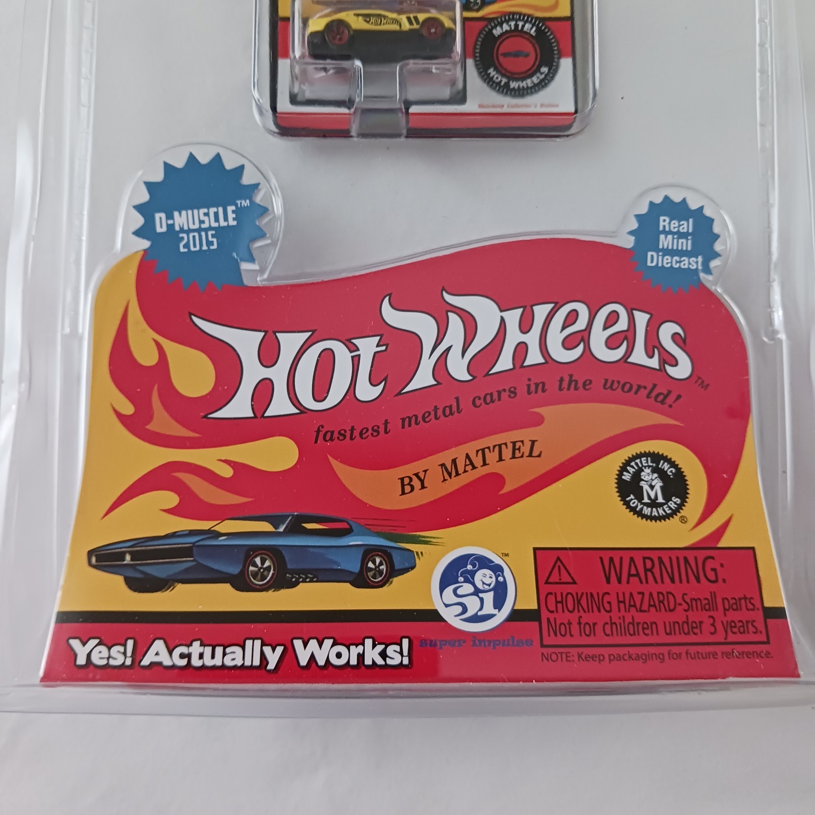 Hot Wheels Worlds Smallest Mini Diecast Car 565 Series 4 D-Muscle 2015 New