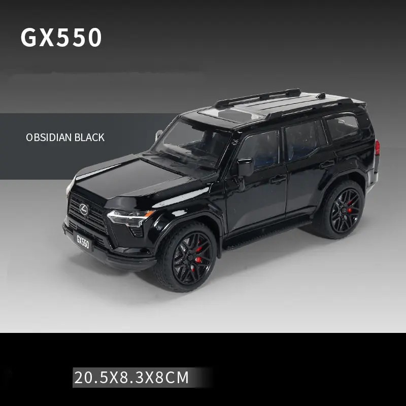 1:24 Lexus GX550 2026 SUV Alloy Luxy Car Model Diecasts Off-road Vehicles Car