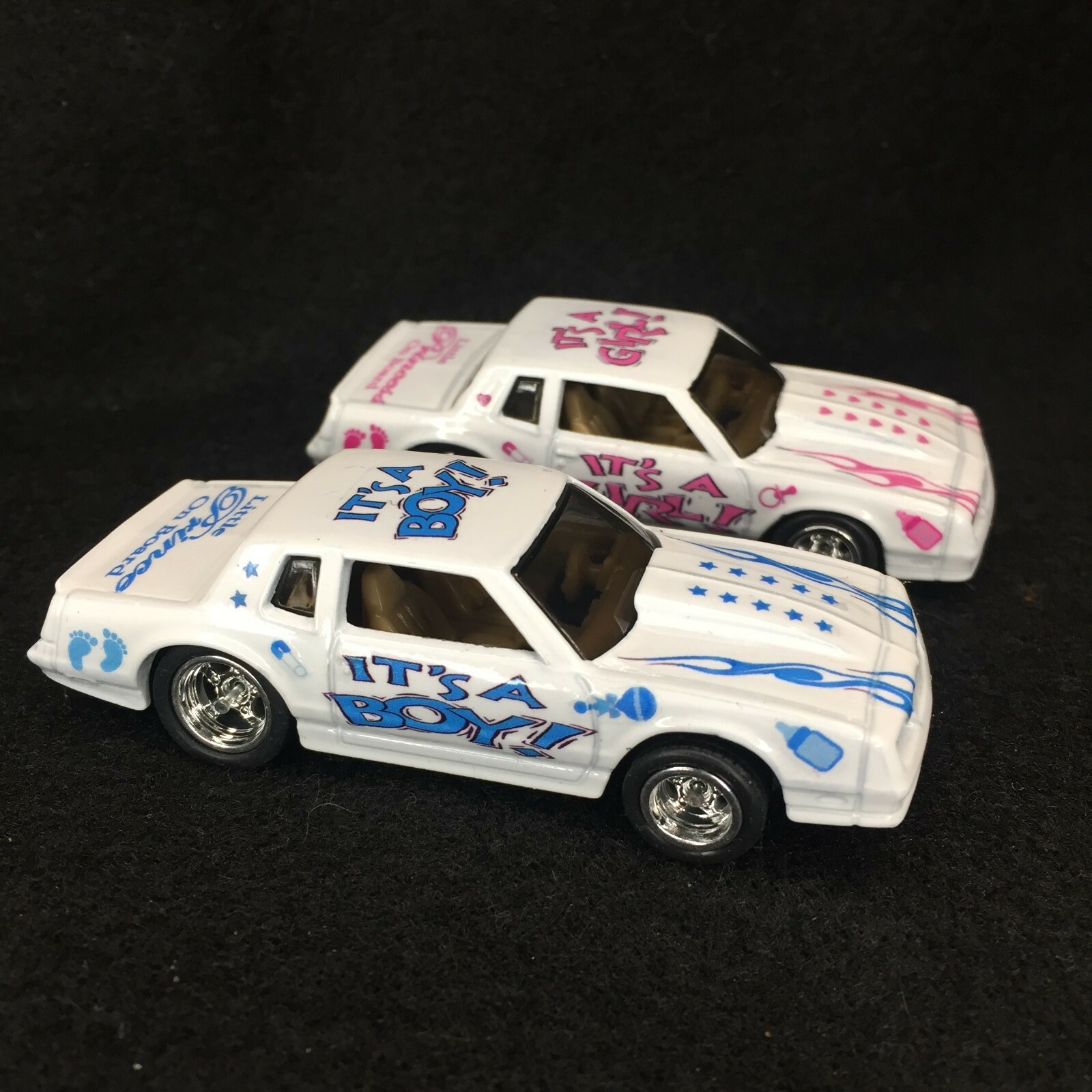 Clear 1:64 Waterslide Decal for JDM VW Silverado Camaro It’s a Boy Reveal