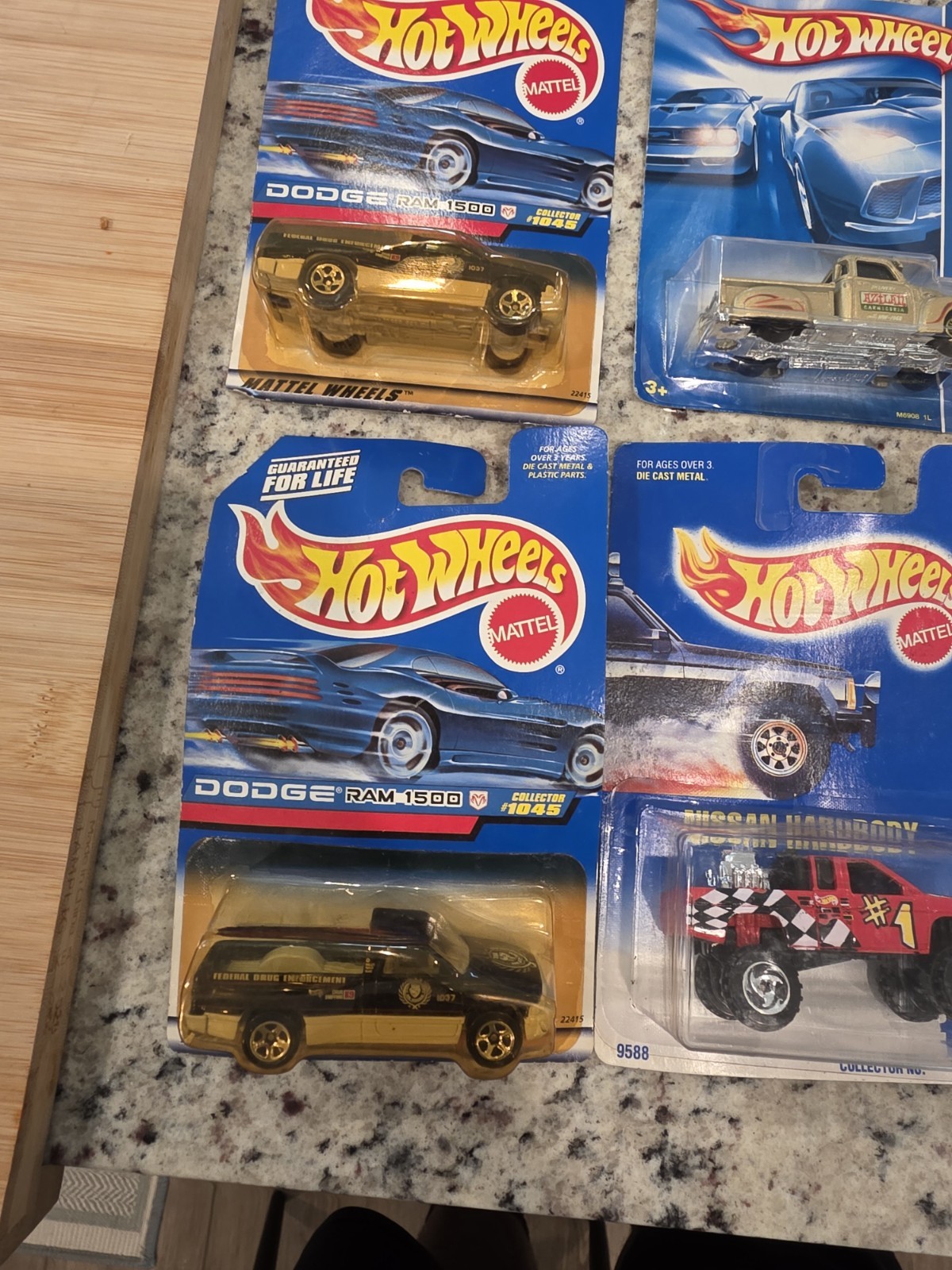 Hot Wheels Truck Lot of 20 Dodge Ram Chevy Nissan Ford Pickup Silverado