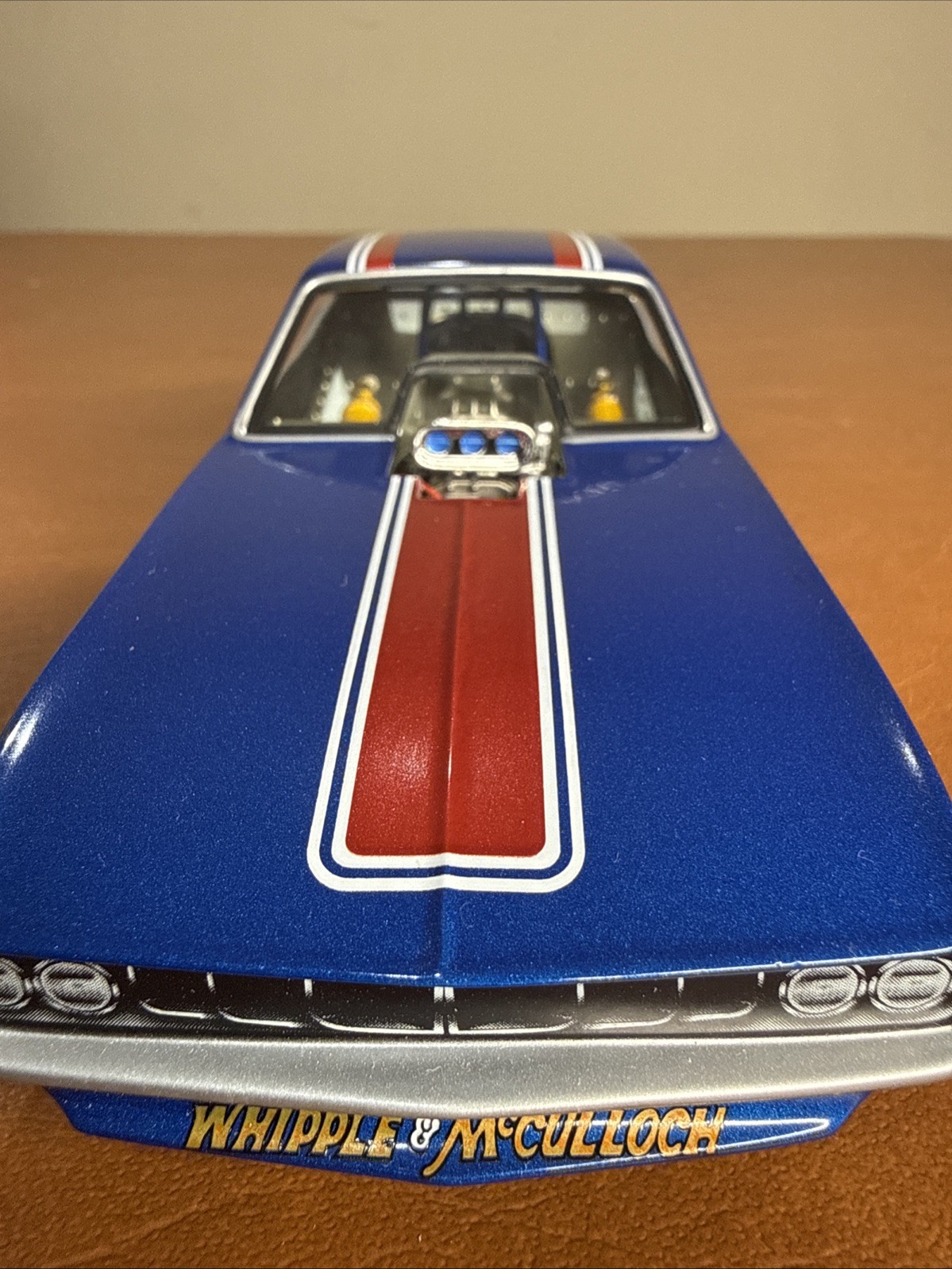RARE 1320 THE FLOPPERS 1971 PLYMOUTH CUDA “WHIPPLE & McCULLOCH” 1:24 SCALE