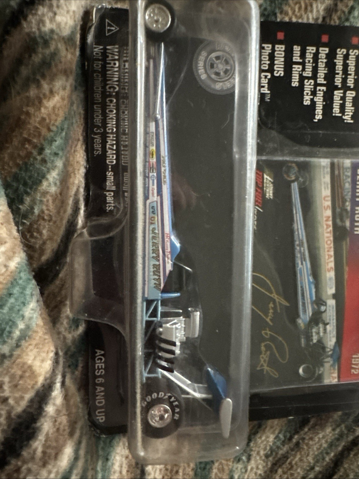 Johnny Lightning Jerry Ruth Racing NHRA Top Fuel Legends Dragster Diecast New