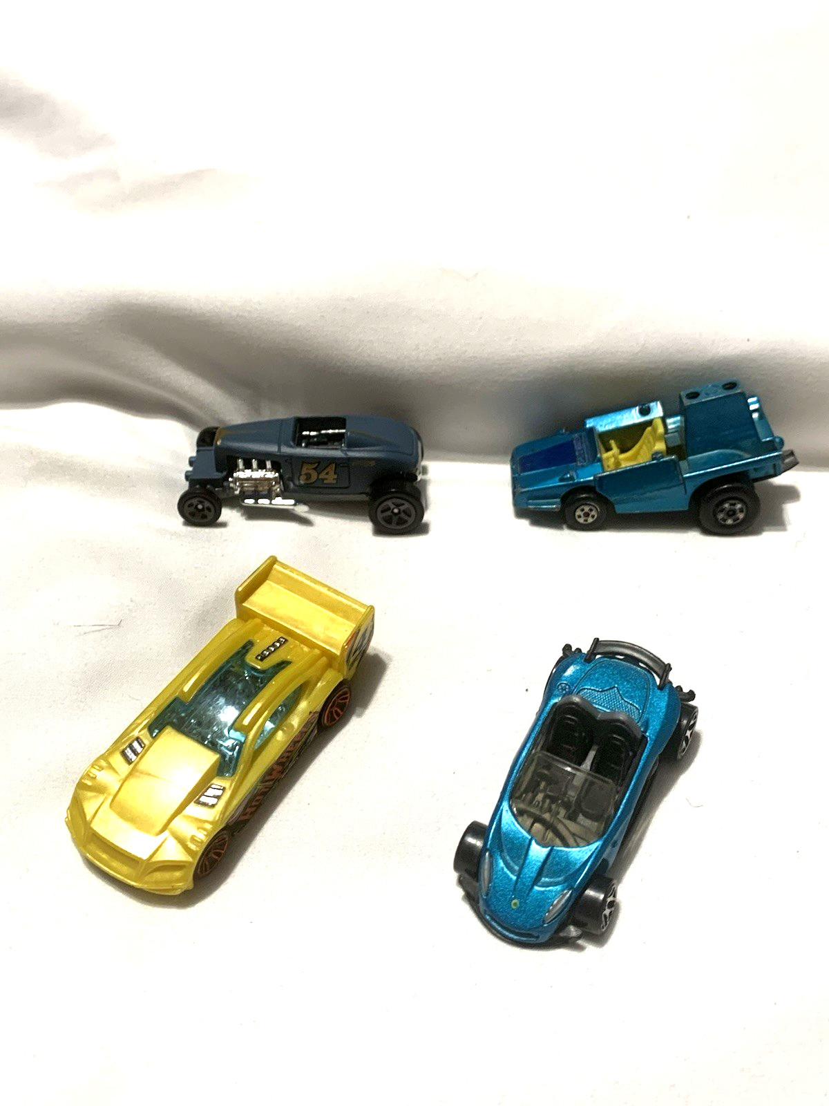 Lot of 65 Mixed Brands Hot Wheels Loose Cars From Various Years and Models