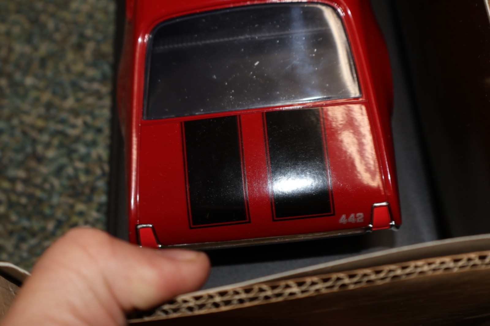1/18 Ertl Peachstate Collectibles Club 1969 Olds OLDSMOBILE 442 W-30 in Red