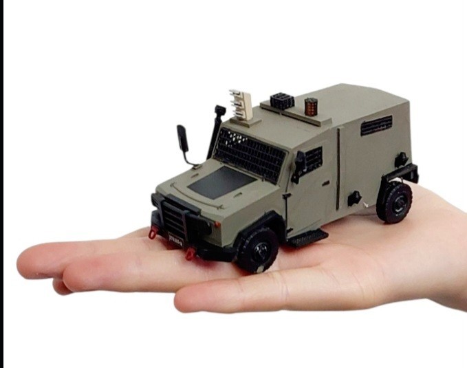 ISRAEL ARMORED IDF MILITARY/BORDER GUARD POLICE DAVID 2 VEHICLE CAR SCALE 1:43