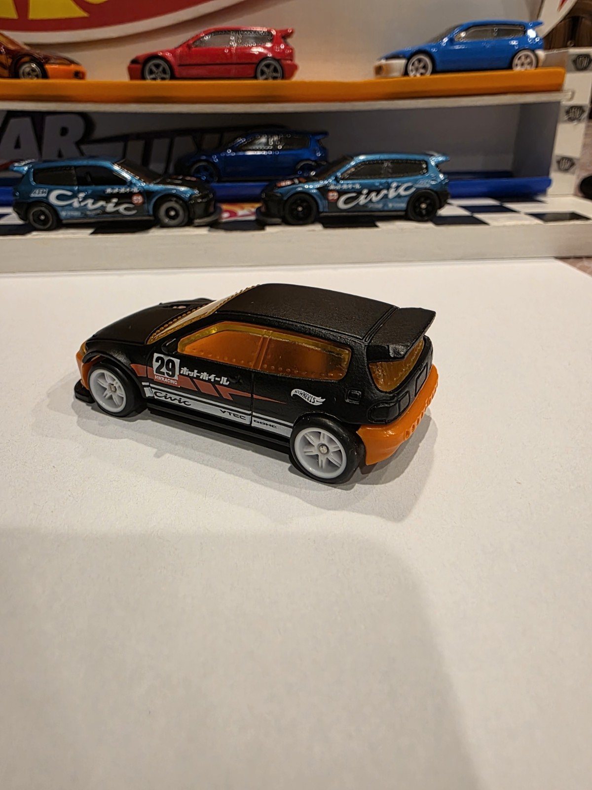 Hot Wheels Custom Honda Civic HCT11 ×2