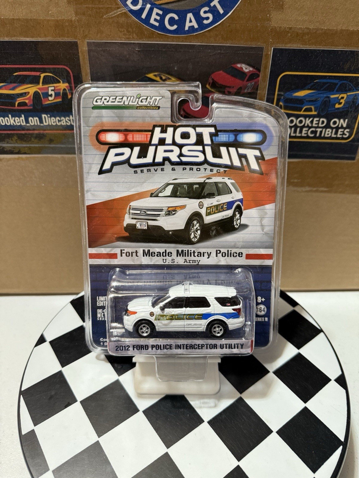 Hot Pursuit New Fort Meade Military Police US Army 2012 FORD INTERCEPTOR SUV