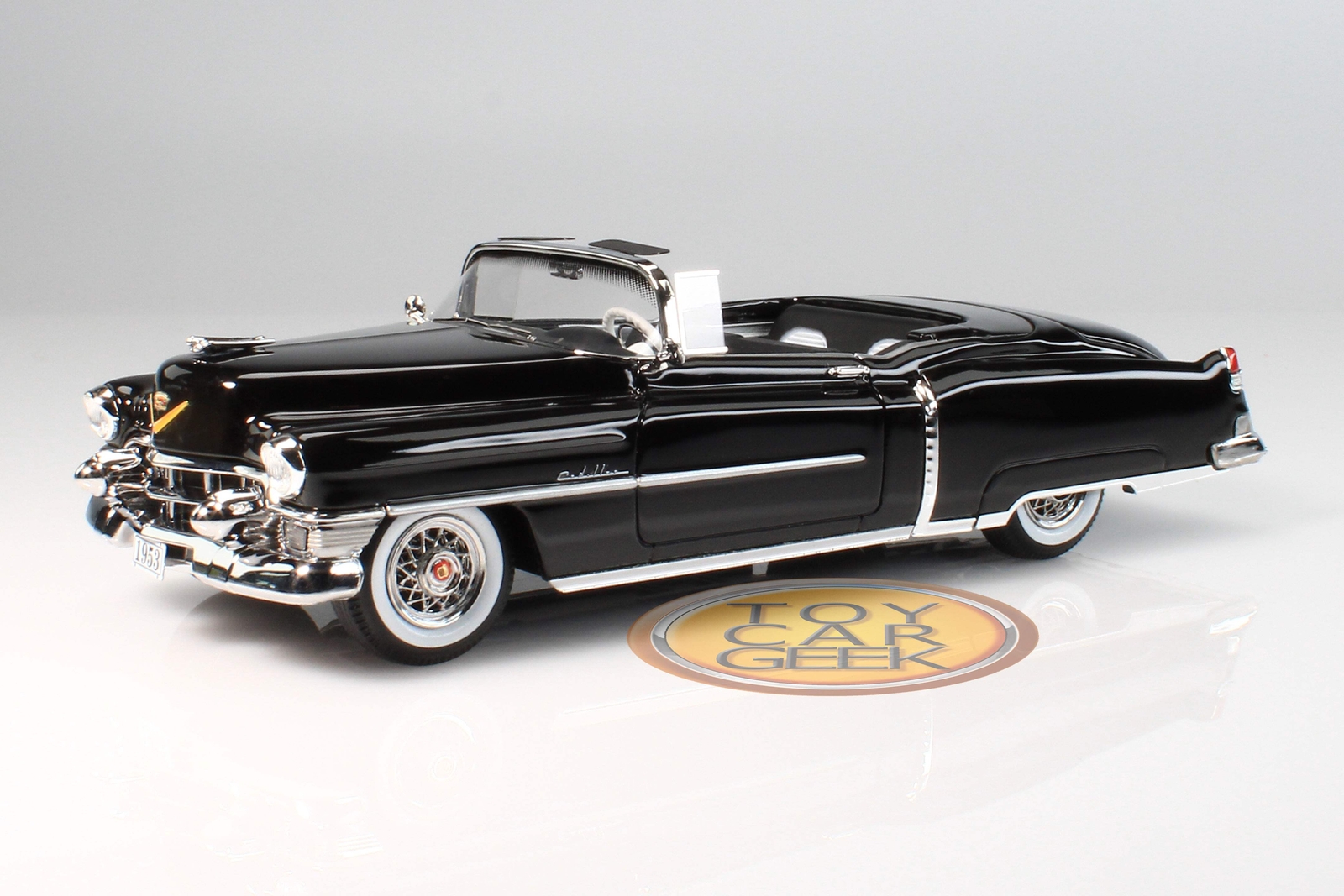 1953 Cadillac Eldorado Convertible, Open – Black 1:43 Stamp Models STM 53001