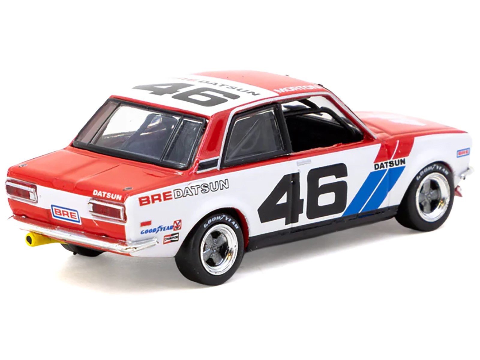 DATSUN 510 #46 WINNER T/A 2.5 CHAMPIONSHIP ’71 1/64 TARMAC WORKS T64-052-71BRE46