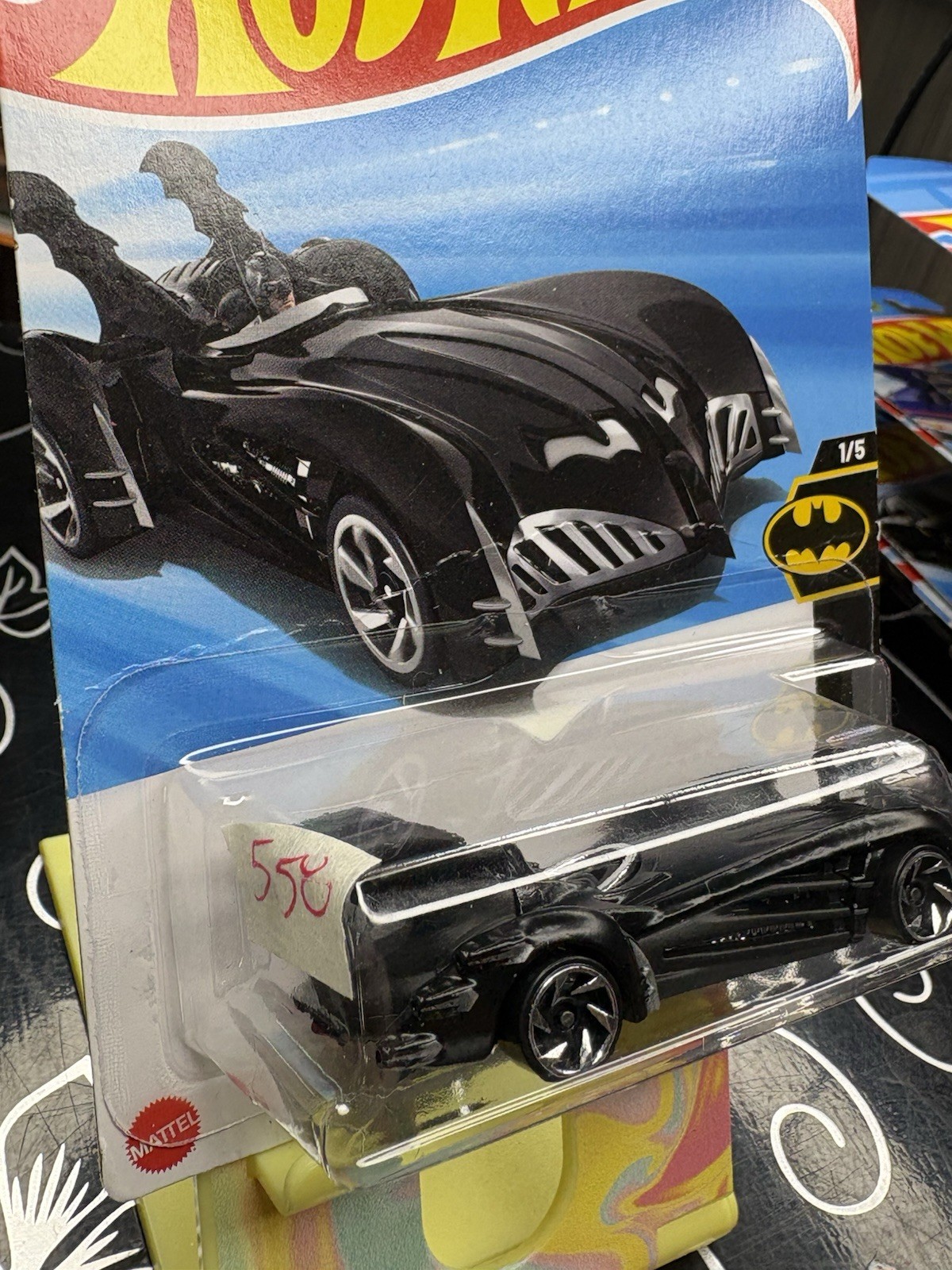 Hot Wheels Batman & Robin Batmobile Hw Batman 2/250